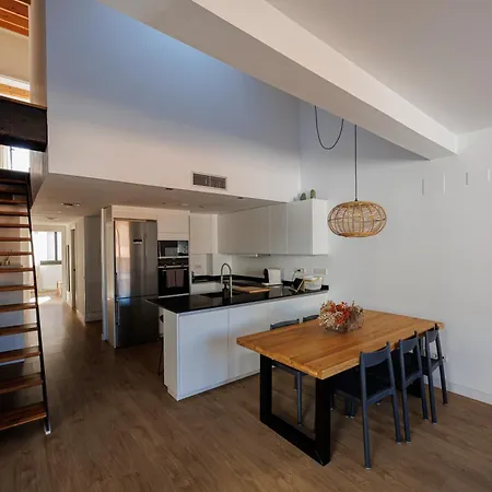 Atico Duplex Playa Area Barcelona Con Exterior Lägenhet