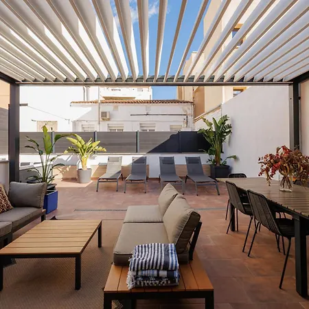 Atico Duplex Playa Area Barcelona Con Exterior Lägenhet Montgat